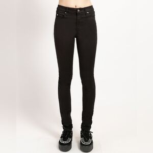 Tripp NYC Black High Waist T-Back Skinny Jeans NWT